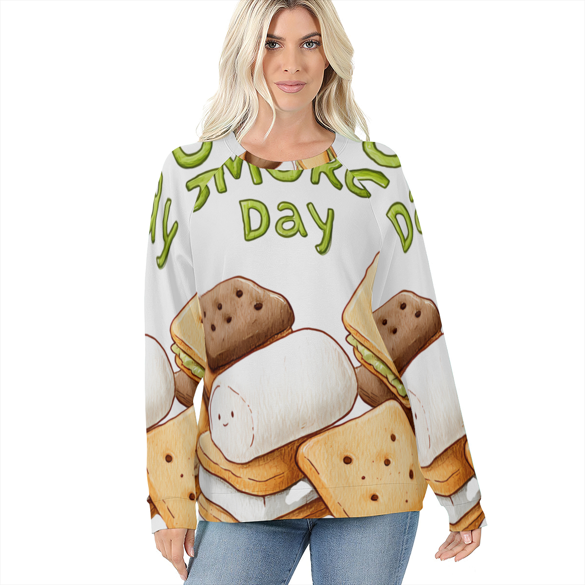 Women's Raglan Sleeve Sweatshirt