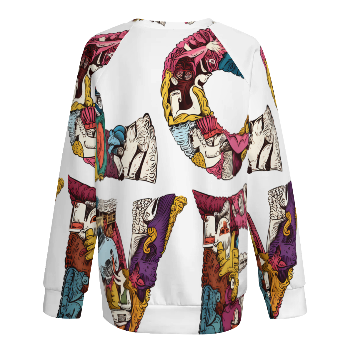 Women's Raglan Sleeve Sweatshirt