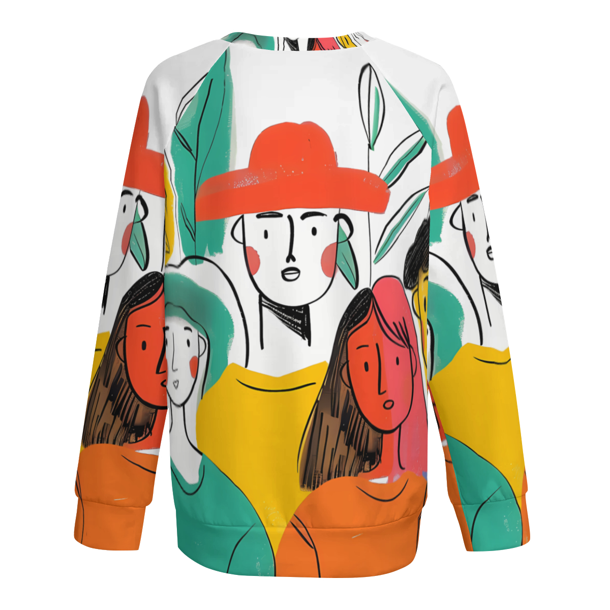Women's Raglan Sleeve Sweatshirt