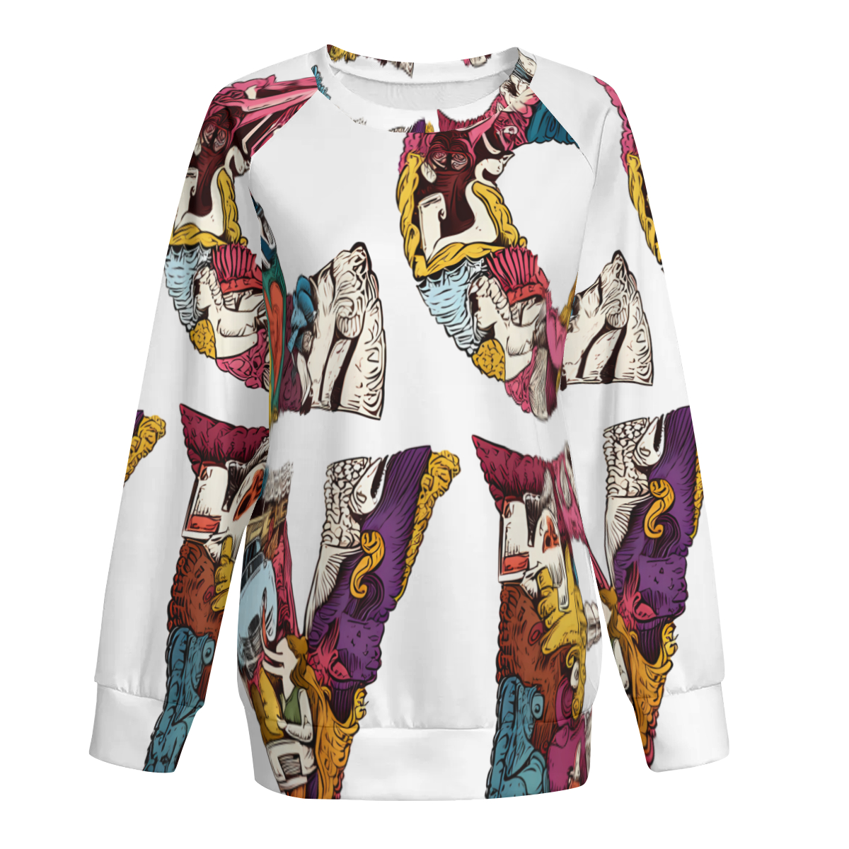Women's Raglan Sleeve Sweatshirt