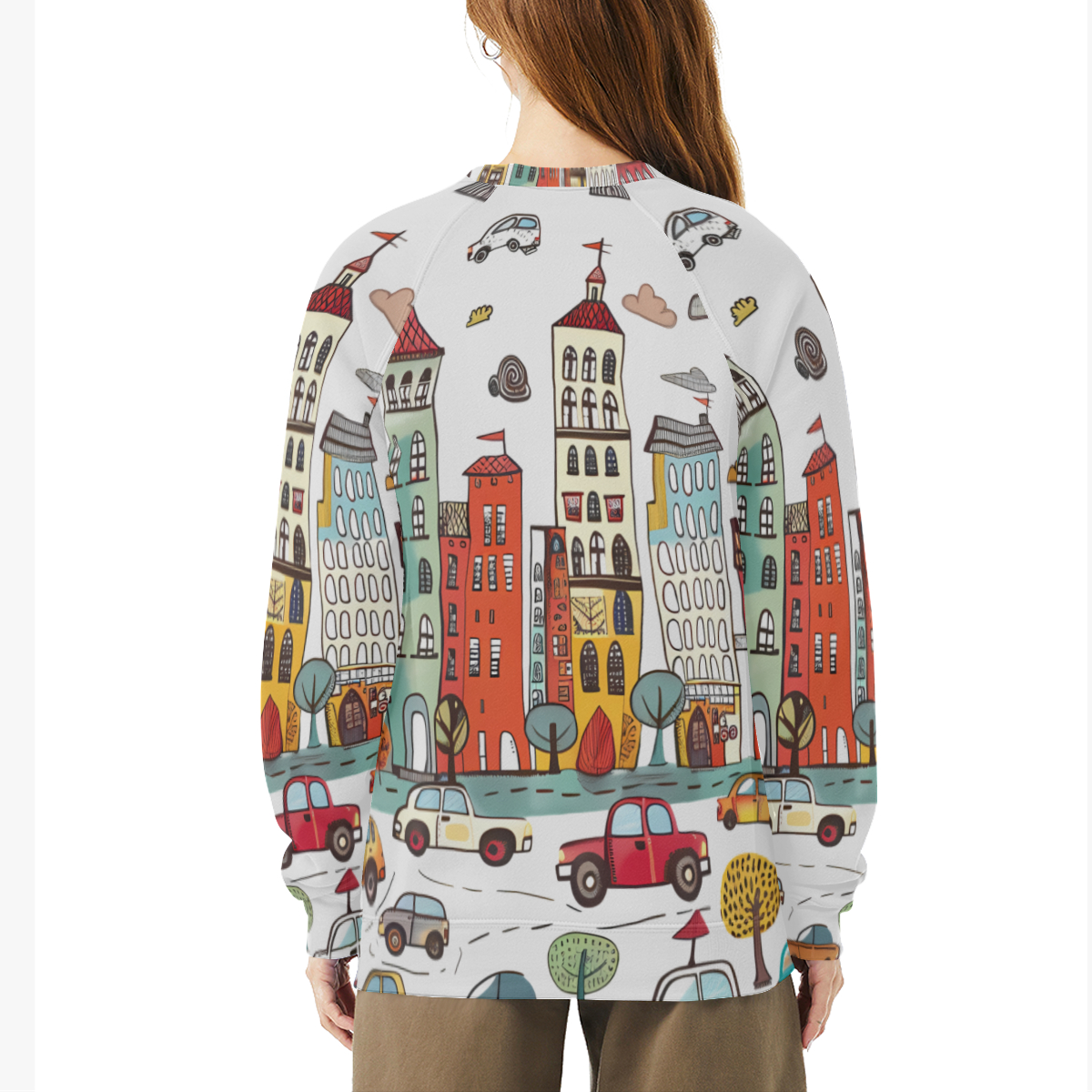 Women's Raglan Sleeve Sweatshirt