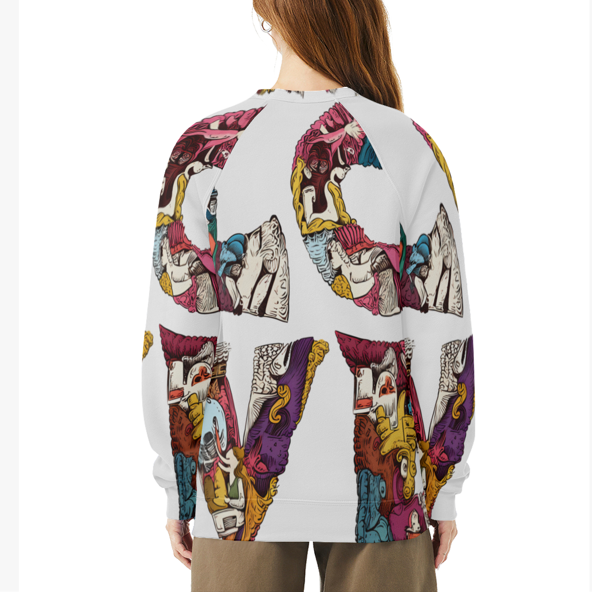 Women's Raglan Sleeve Sweatshirt