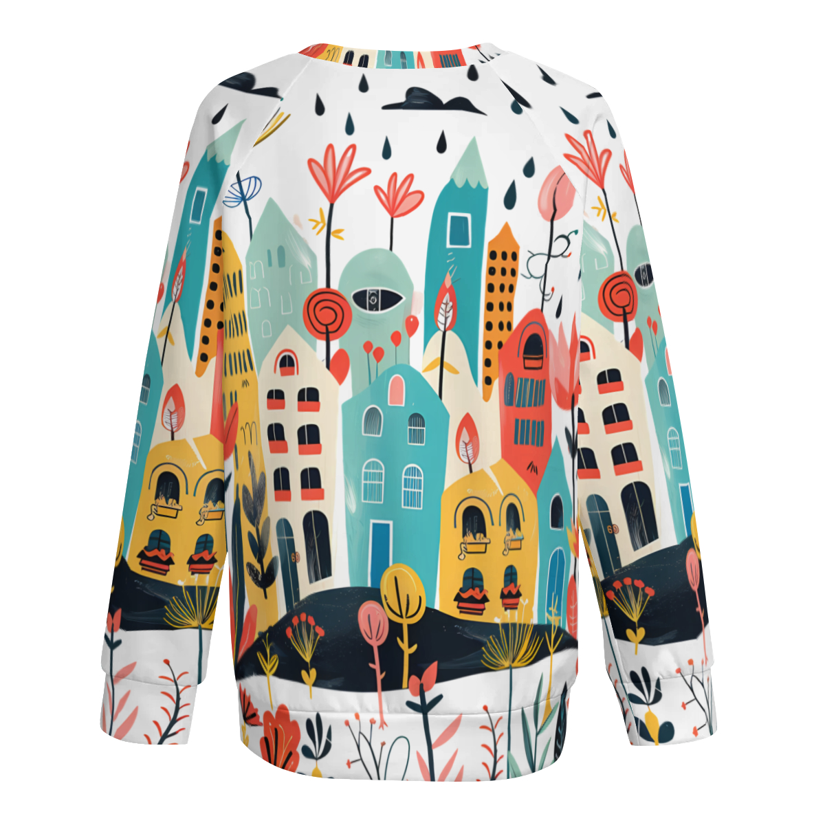 Women's Raglan Sleeve Sweatshirt