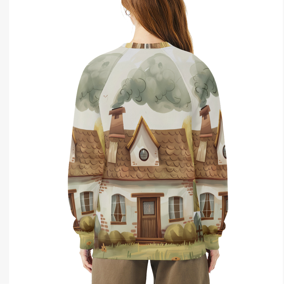 Women's Raglan Sleeve Sweatshirt