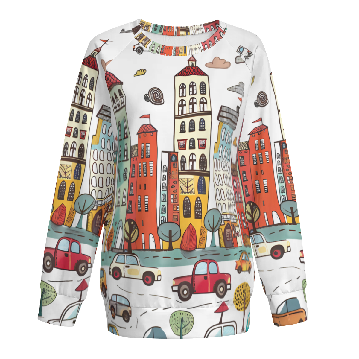 Women's Raglan Sleeve Sweatshirt